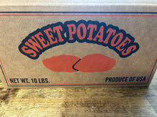 Load image into Gallery viewer, 10 LB Christmas Box — Regenerative Sweet Potatoes
