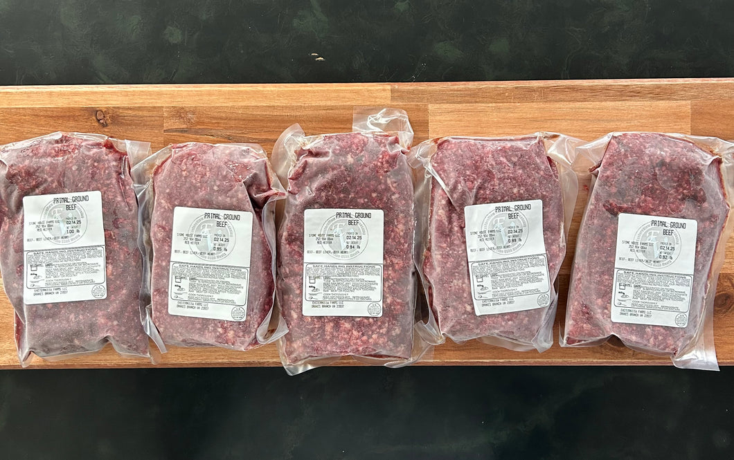 Primal Blend (Ground Beef, Liver, and Heart)